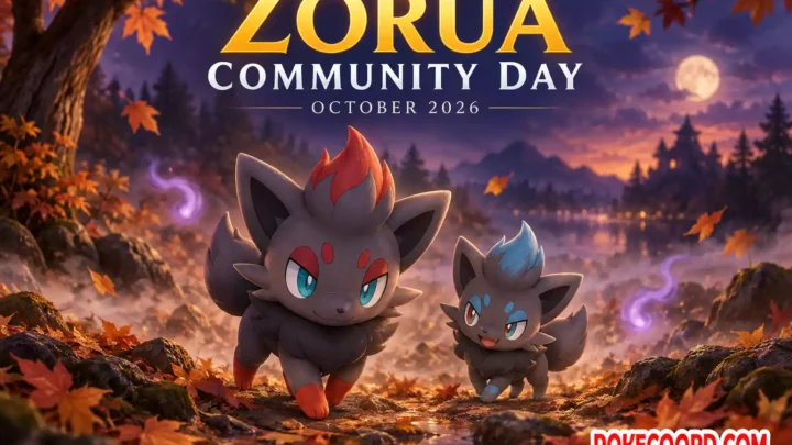 Zorua Community Day — October 2026