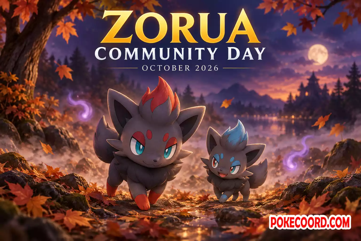 Zorua Community Day — October 2026