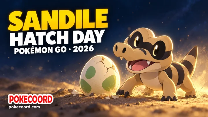 okémon GO Sandile Hatch Day 2026 event guide